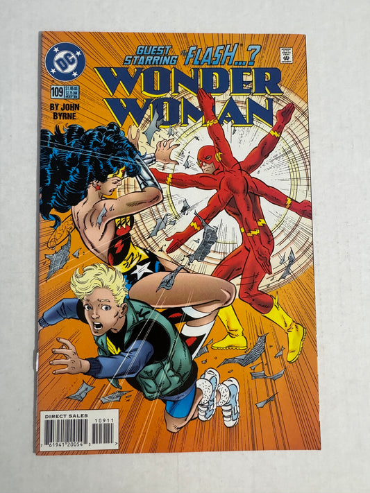 WONDER WOMAN #109 Vol 2 NM- John Byrne Cover