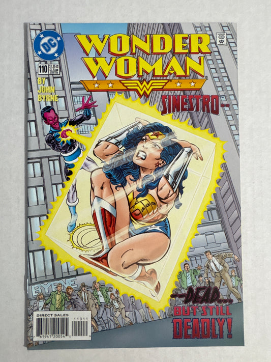 WONDER WOMAN #110 Vol 2 NM John Byrne Cover