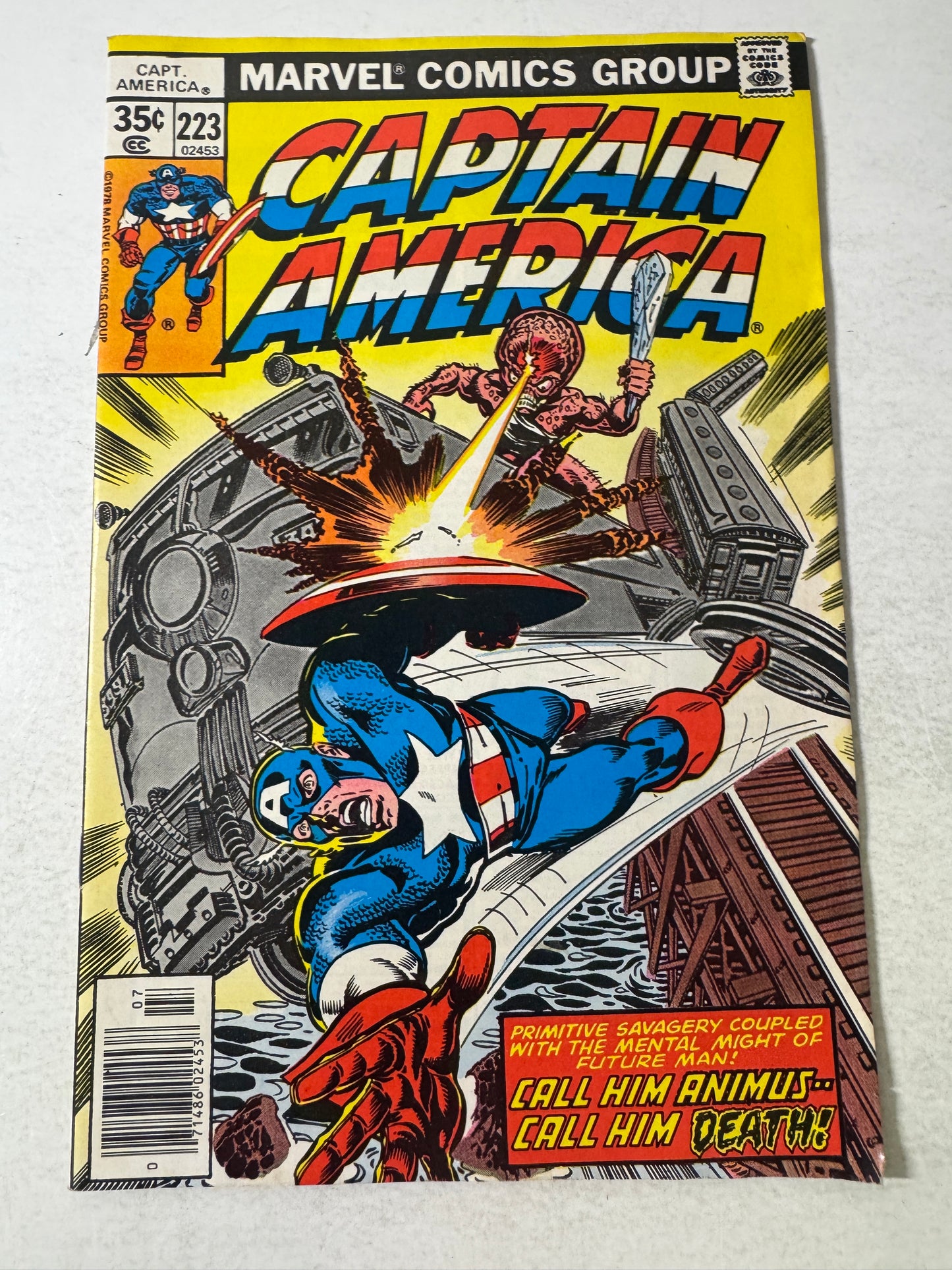 CAPTAIN AMERICA #223 VF