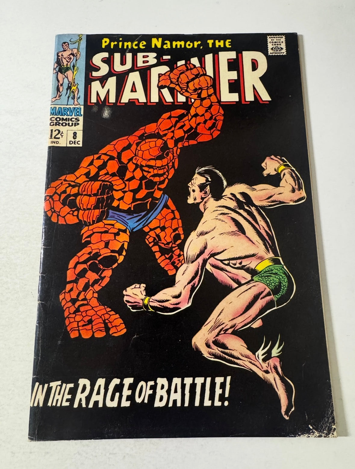 PRINCE NAMOR, THE SUB-MARINER #8 VG+
