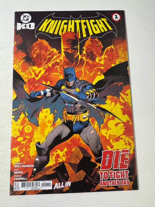 DC KO KNIGHTFIGHT #1 NM Dan Mora Cover