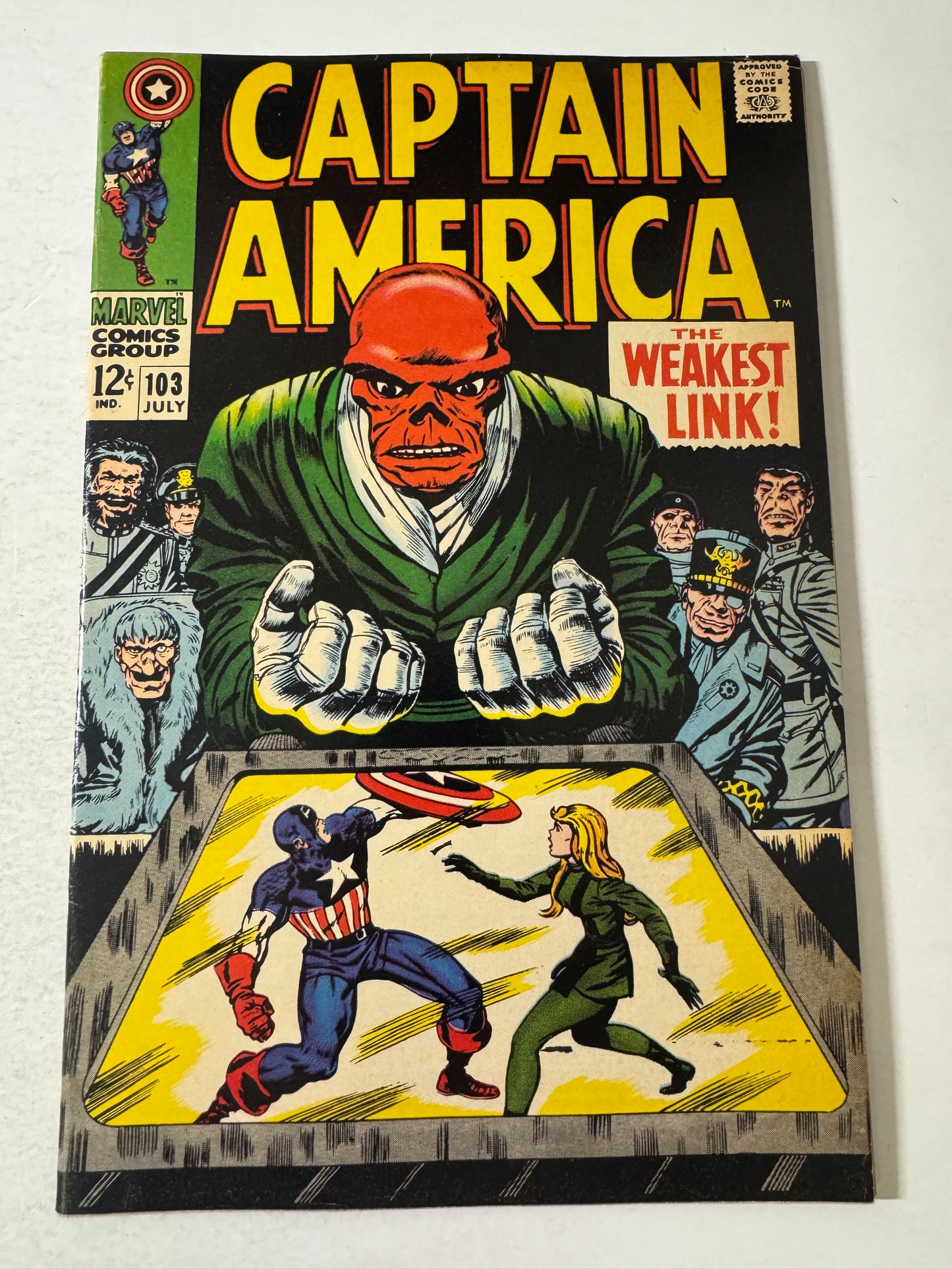 CAPTAIN AMERICA #103 VF+