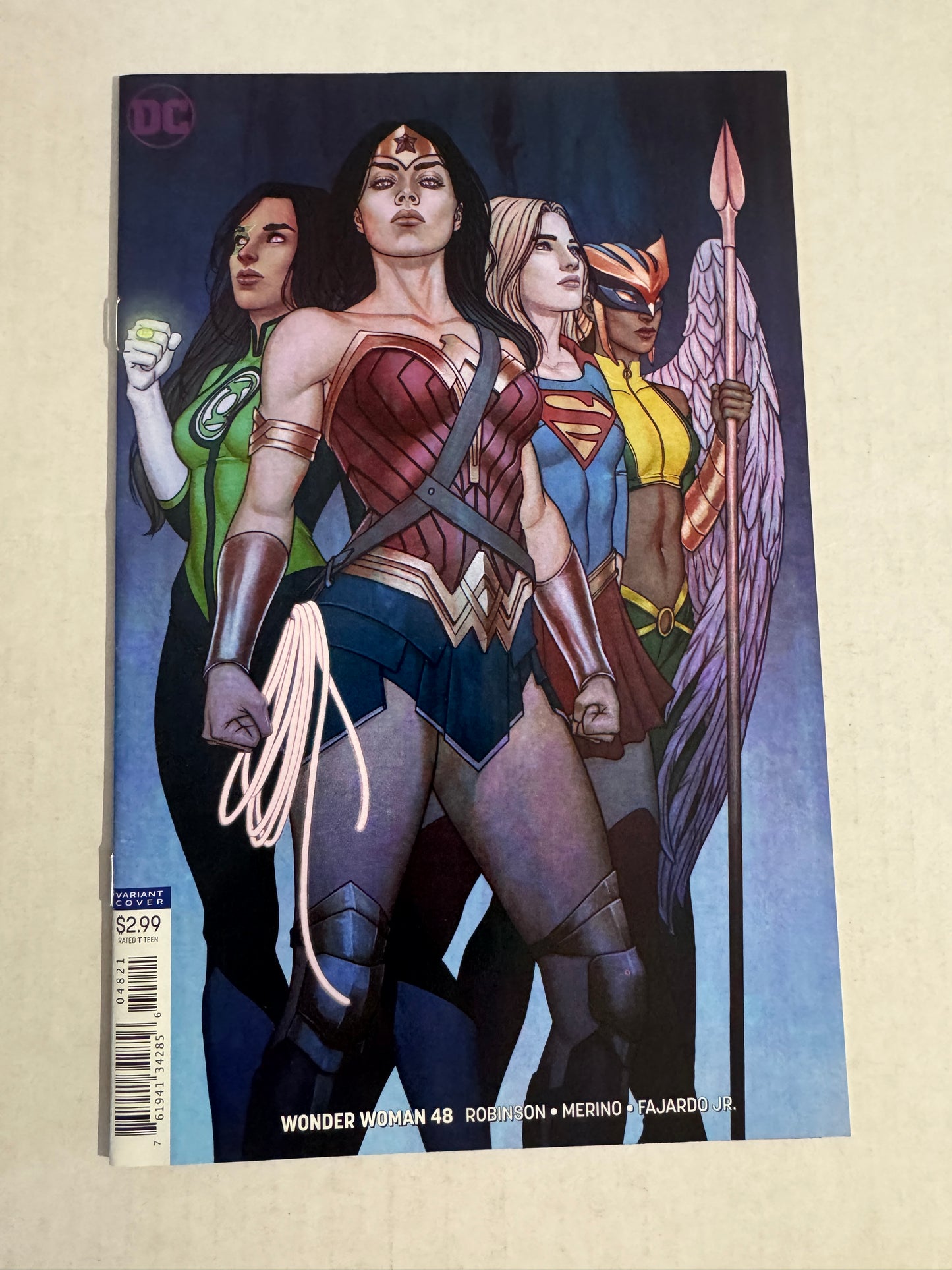 WONDER WOMAN #48 Vol 5 NM- Jenny Frison Variant