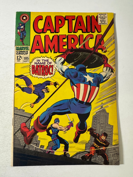 CAPTAIN AMERICA #105 FN/VF