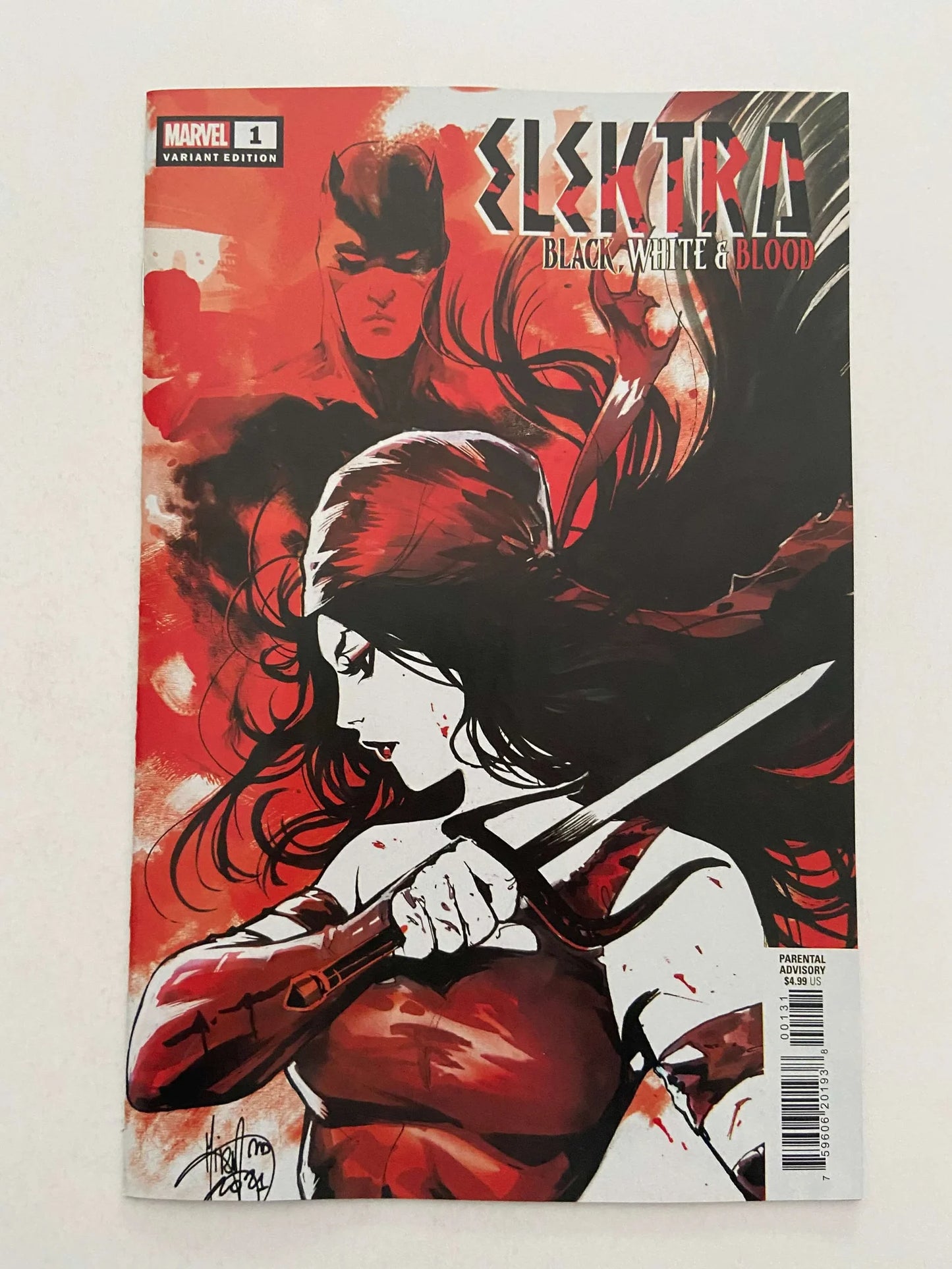 ELEKTRA Black White & Blood #1 NM Mirka Andolfo Variant