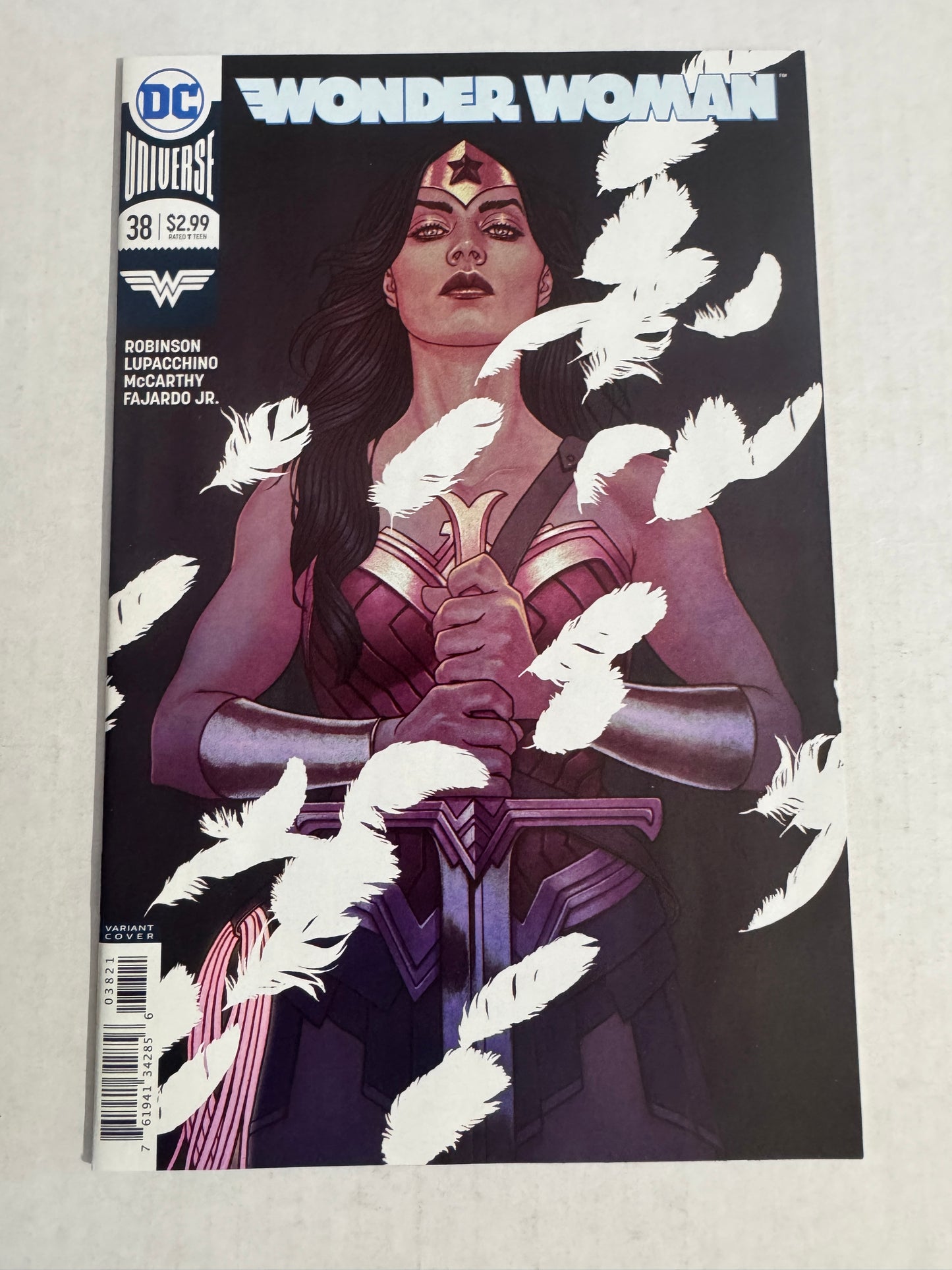 WONDER WOMAN #38 Vol 5 NM- Jenny Frison Variant