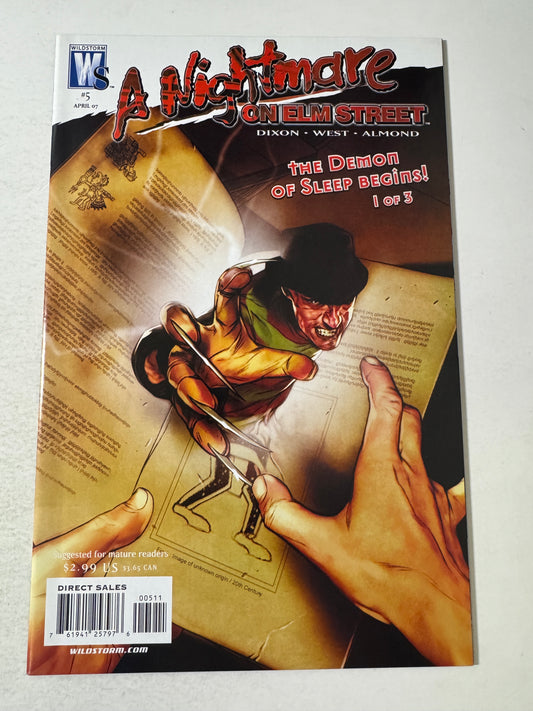 A NIGHTMARE ON ELM STREET #5 NM-