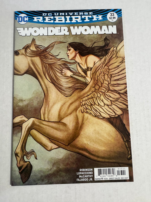 WONDER WOMAN #33 Vol 5 NM Jenny Frison Variant