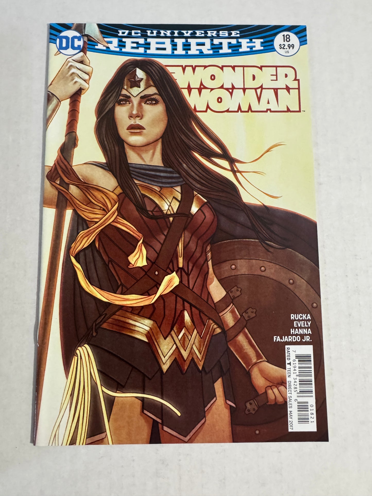 WONDER WOMAN #18 Vol 5 NM Jenny Frison Variant