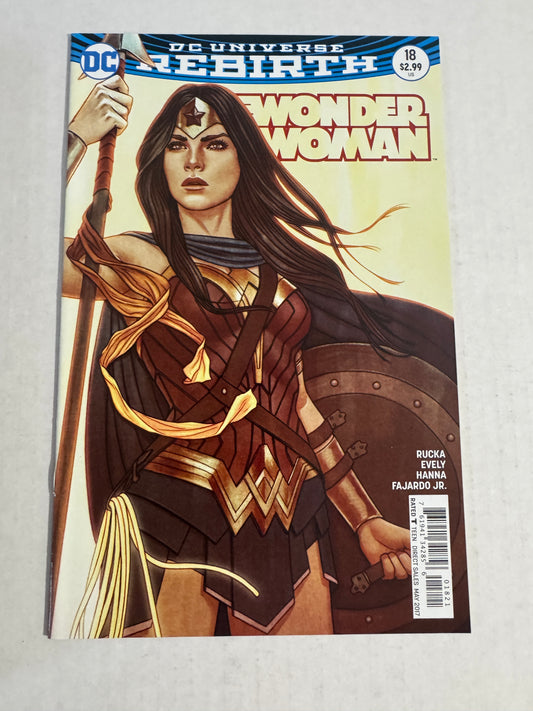 WONDER WOMAN #18 Vol 5 NM Jenny Frison Variant