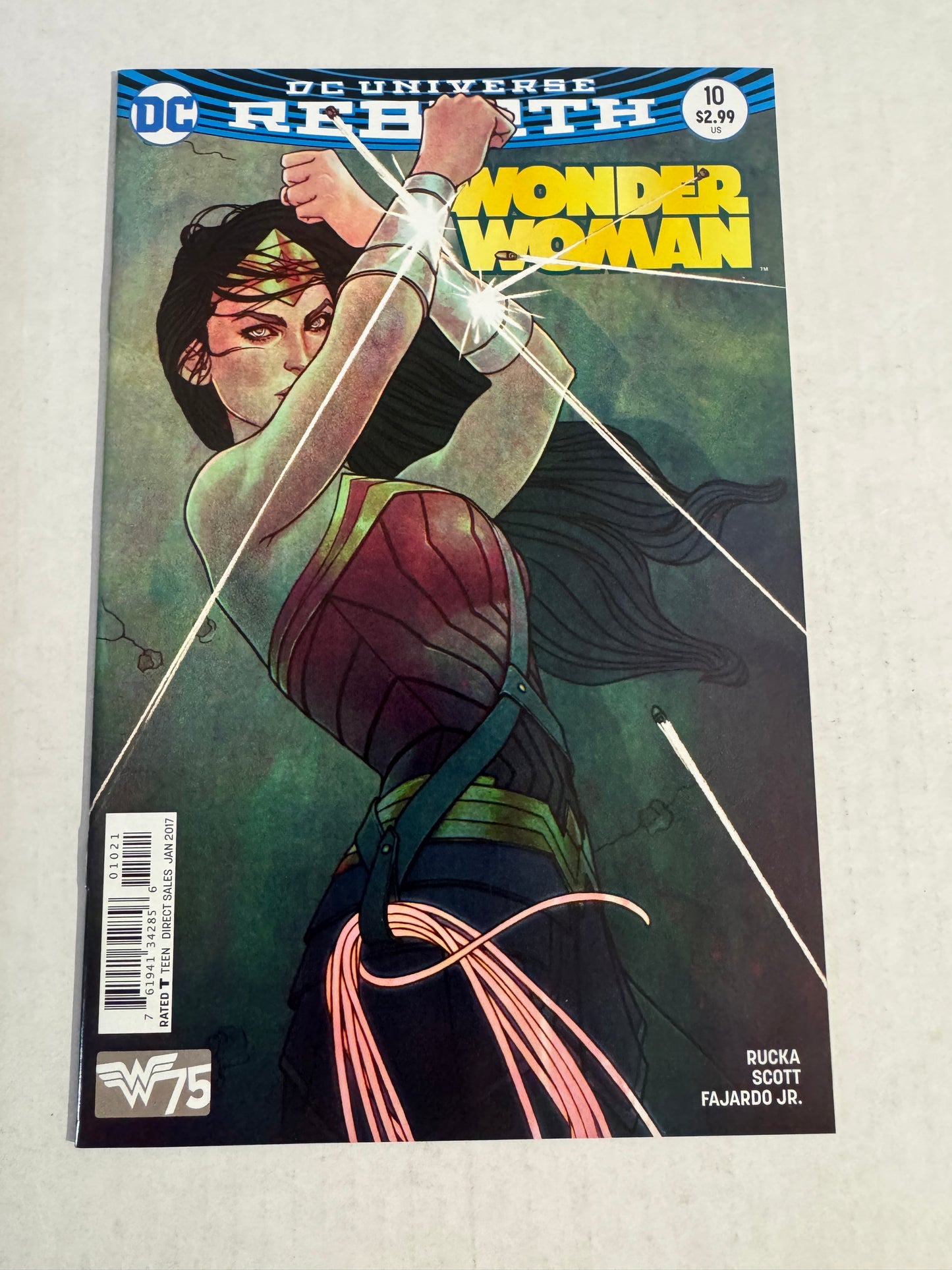 WONDER WOMAN #10 Vol 5 NM Jenny Frison Variant