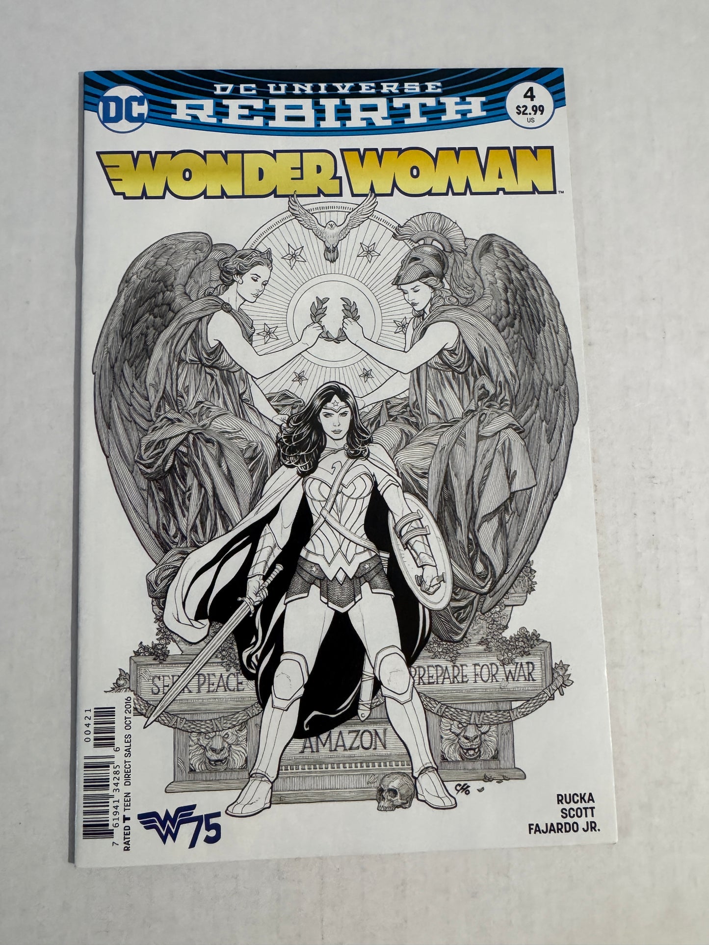 WONDER WOMAN #4 Vol 5 Frank Cho Variant