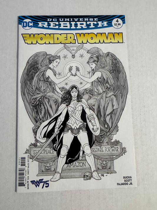 WONDER WOMAN #4 Vol 5 Frank Cho Variant