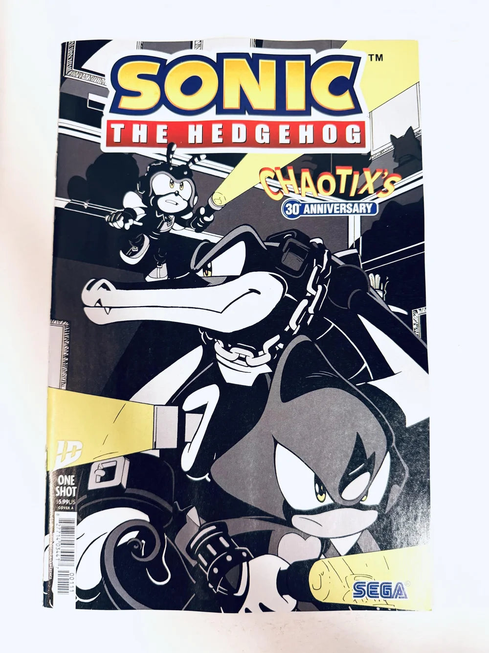 SONIC THE HEDGEHOG Chaotix's 30th Anniversary NM