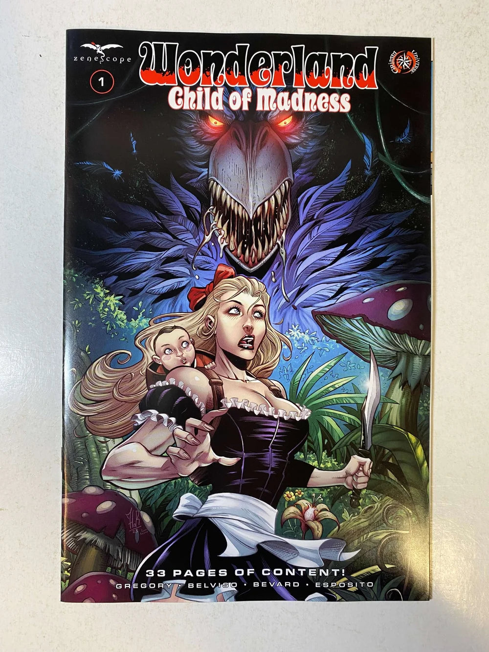 WONDERLAND Child of Madness #1 NM B Variant