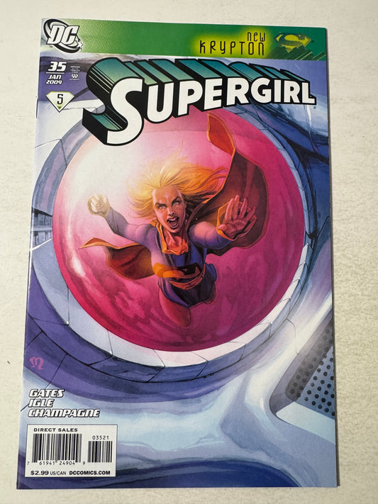 SUPERGIRL #35 Vol 5 NM 1:10 Stephane Roux Variant