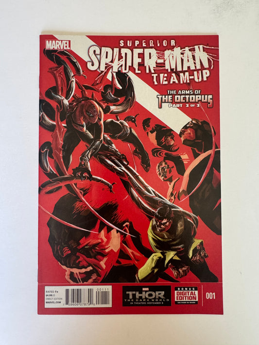 SUPERIOR SPIDER-MAN TEAM-UP The Arms of The Octopus #1 VF/NM Lozano Cover
