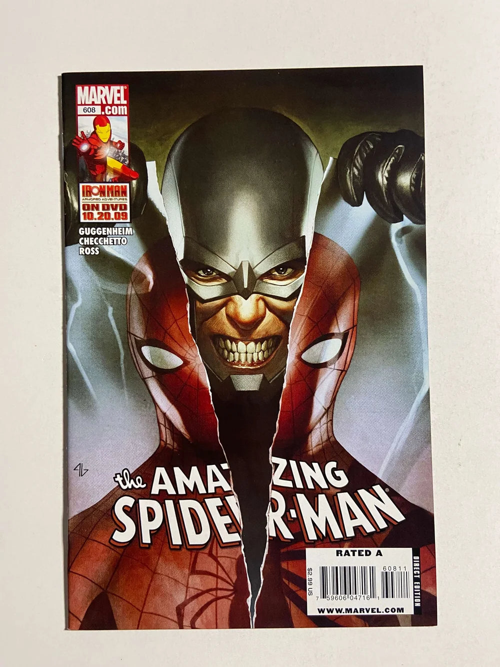 AMAZING SPIDER-MAN #608 Adi Granov Cover