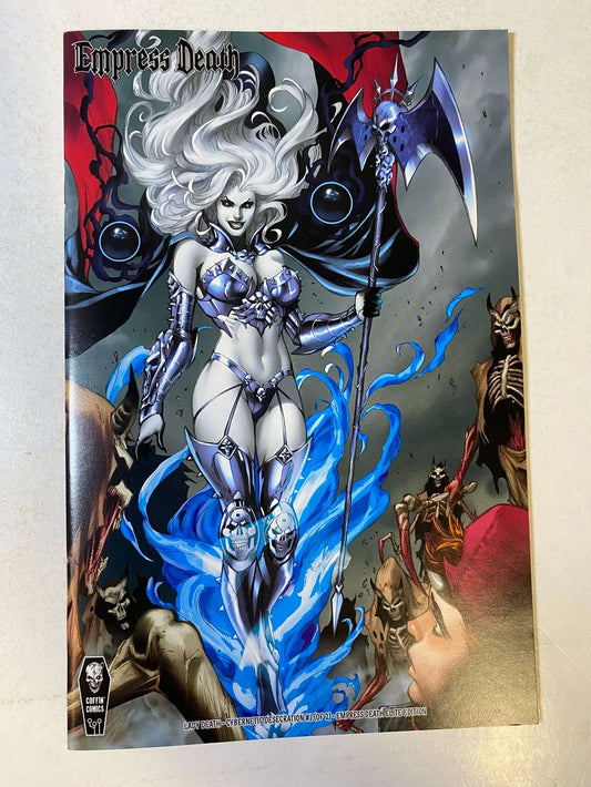 LADY DEATH Cybernetic Desecration #1 NM 1:10 Elite Edition Variant