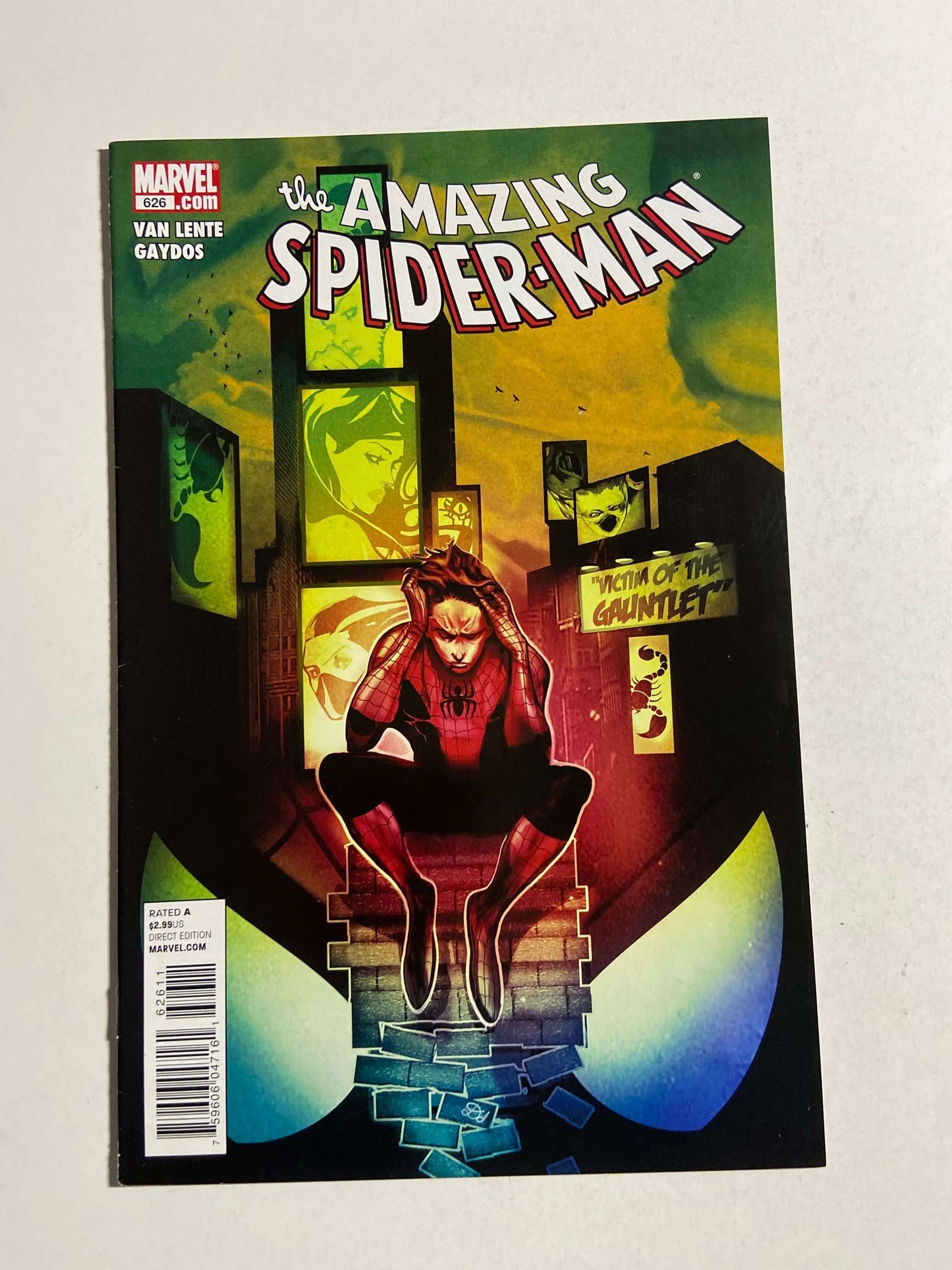 AMAZING SPIDER-MAN #626 Mike Del Mundo Cover