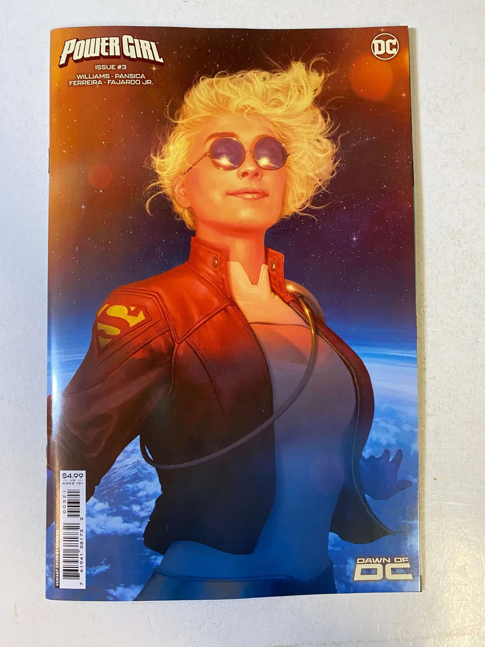 POWER GIRL #3 Vol 3 NM Rahzzah Variant