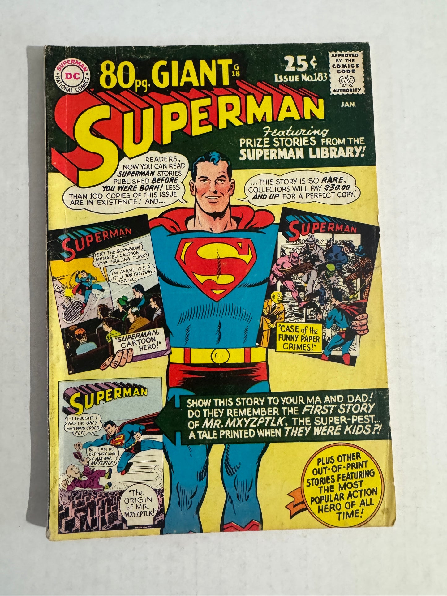 SUPERMAN #183 VG