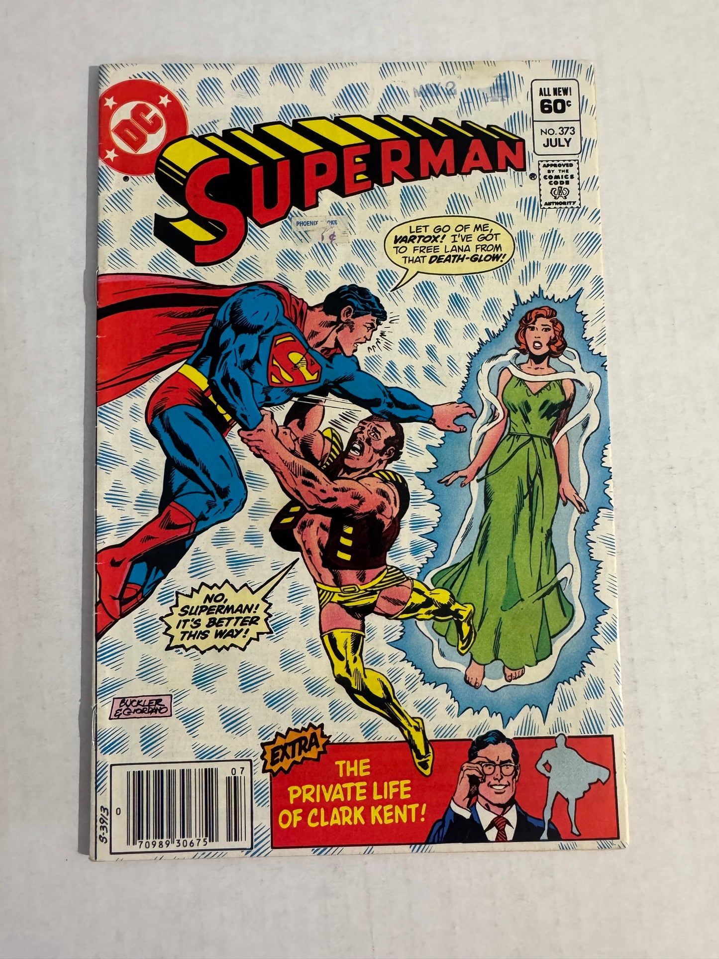 SUPERMAN #373 FN/VF NEWSSTAND