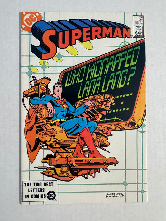 SUPERMAN #391 VF+