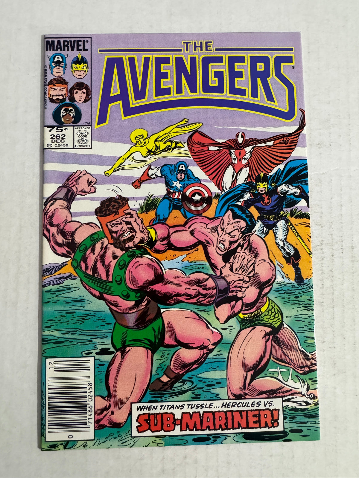 AVENGERS #262 NM CANADIAN PRICE VARIANT
