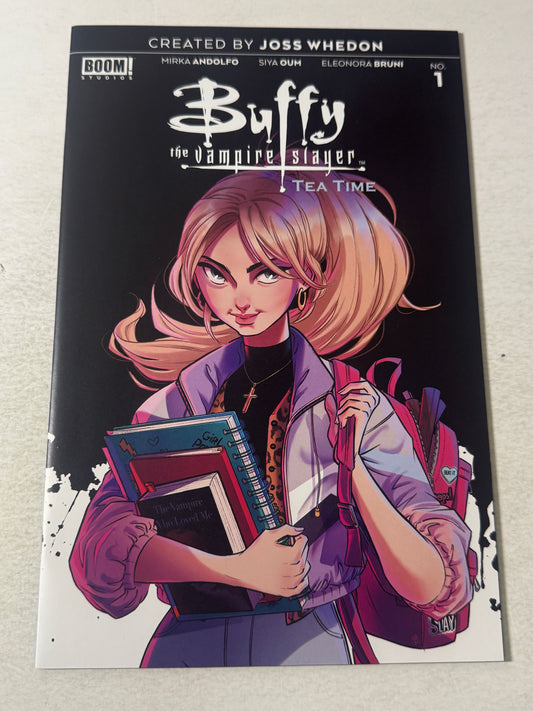 BUFFY THE VAMPIRE SLAYER Tea Time #1 NM- 1:10 Sweeney Boo Variant