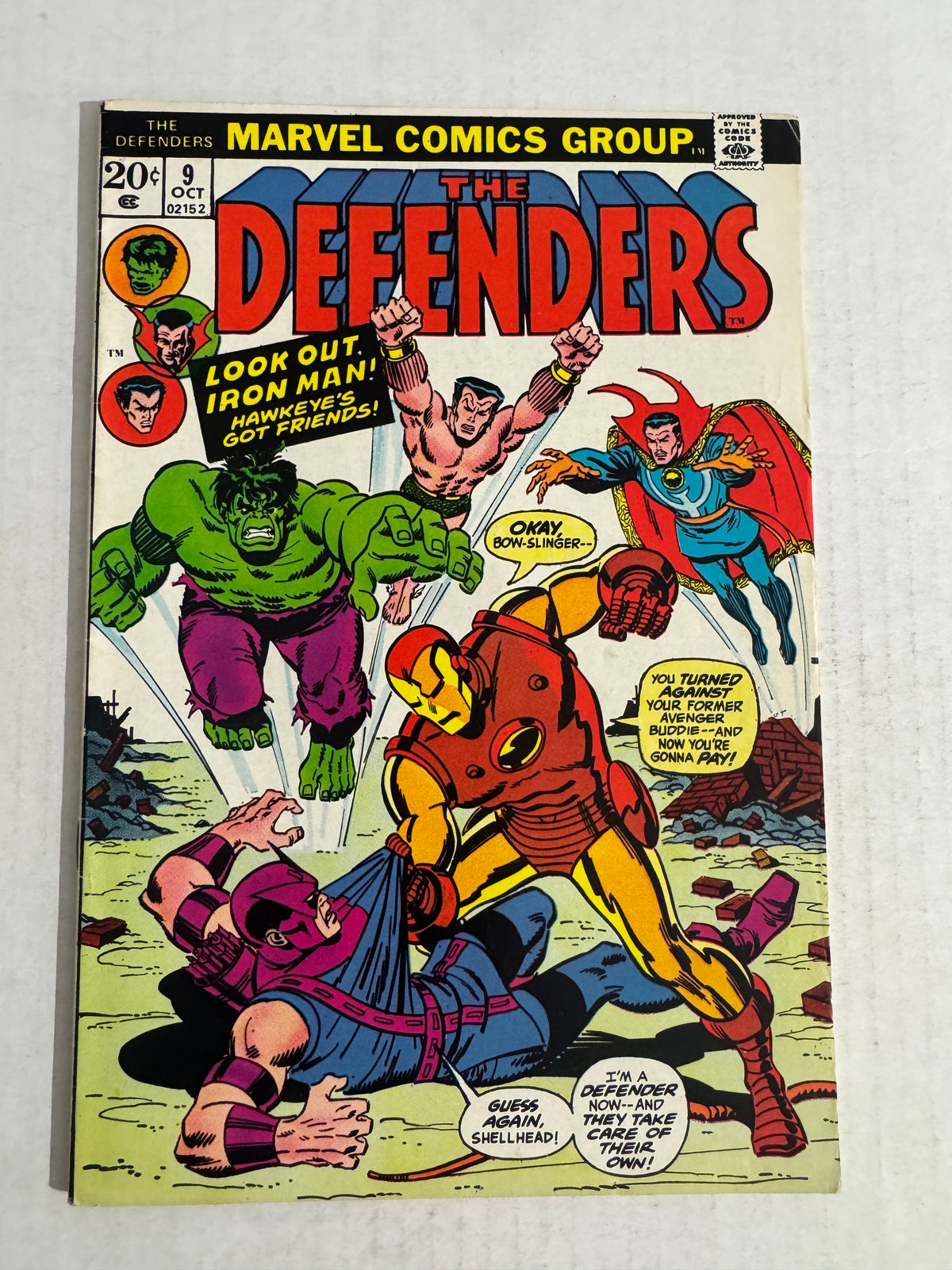 DEFENDERS #9 FN/VF