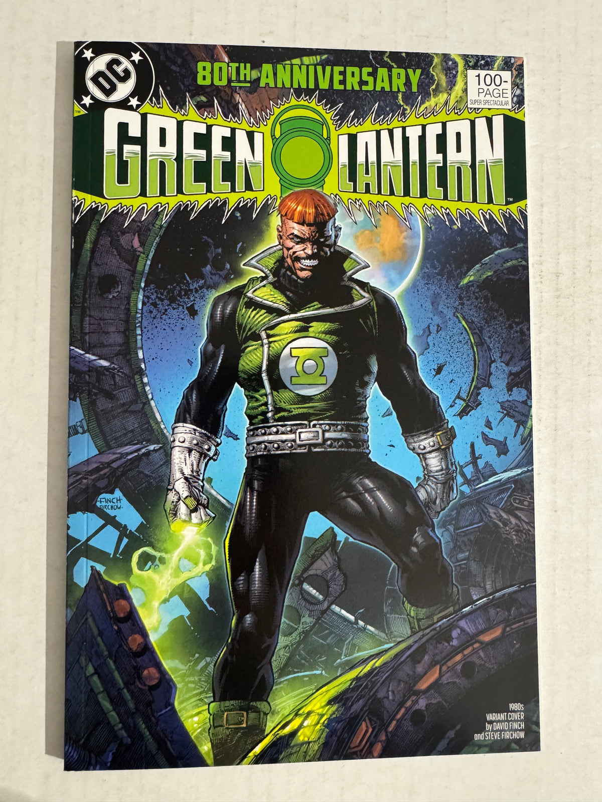 GREEN LANTERN 80TH ANNIVERSARY NM David Finch 1980's Variant