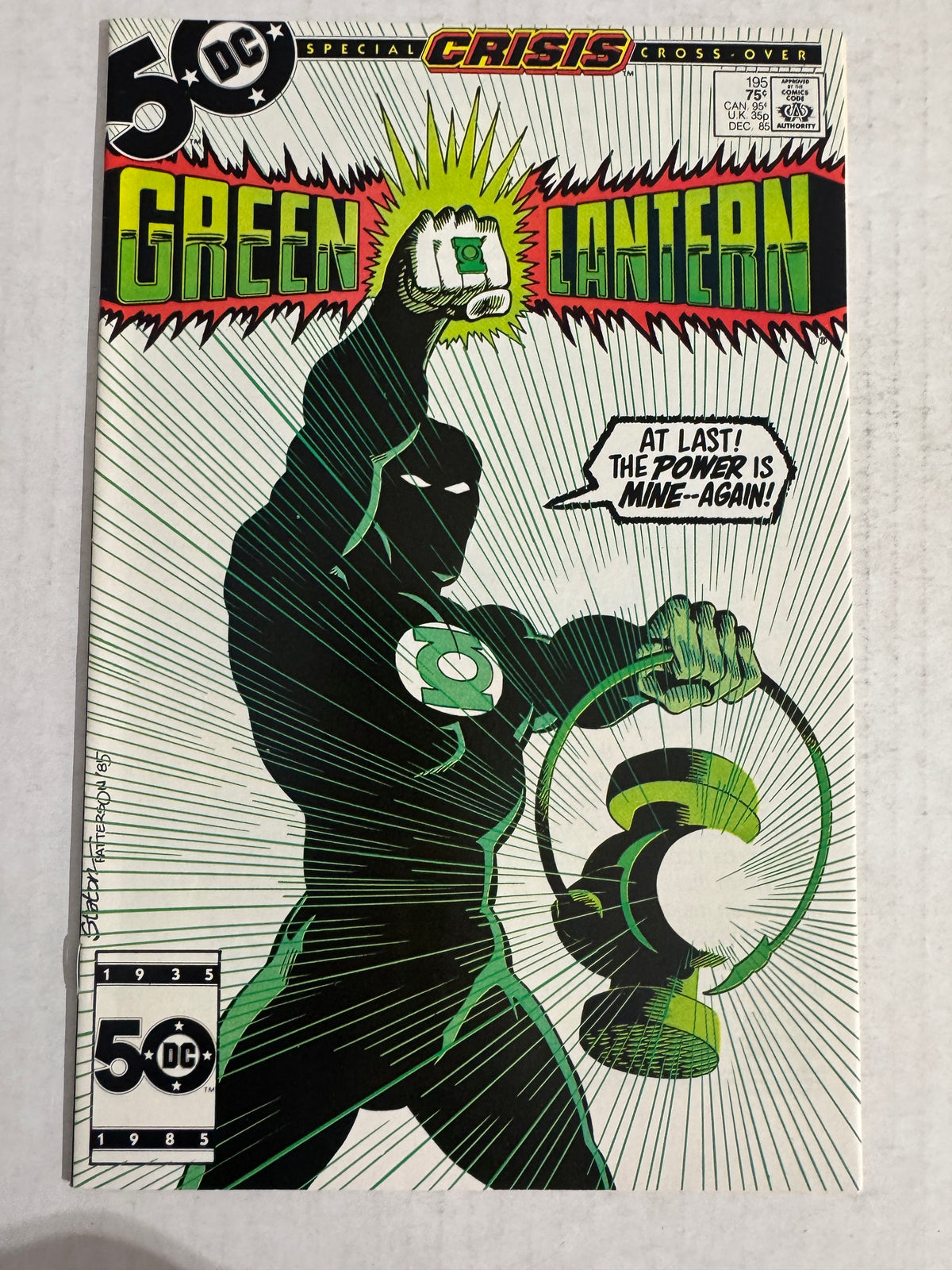 GREEN LANTERN #195 NM-