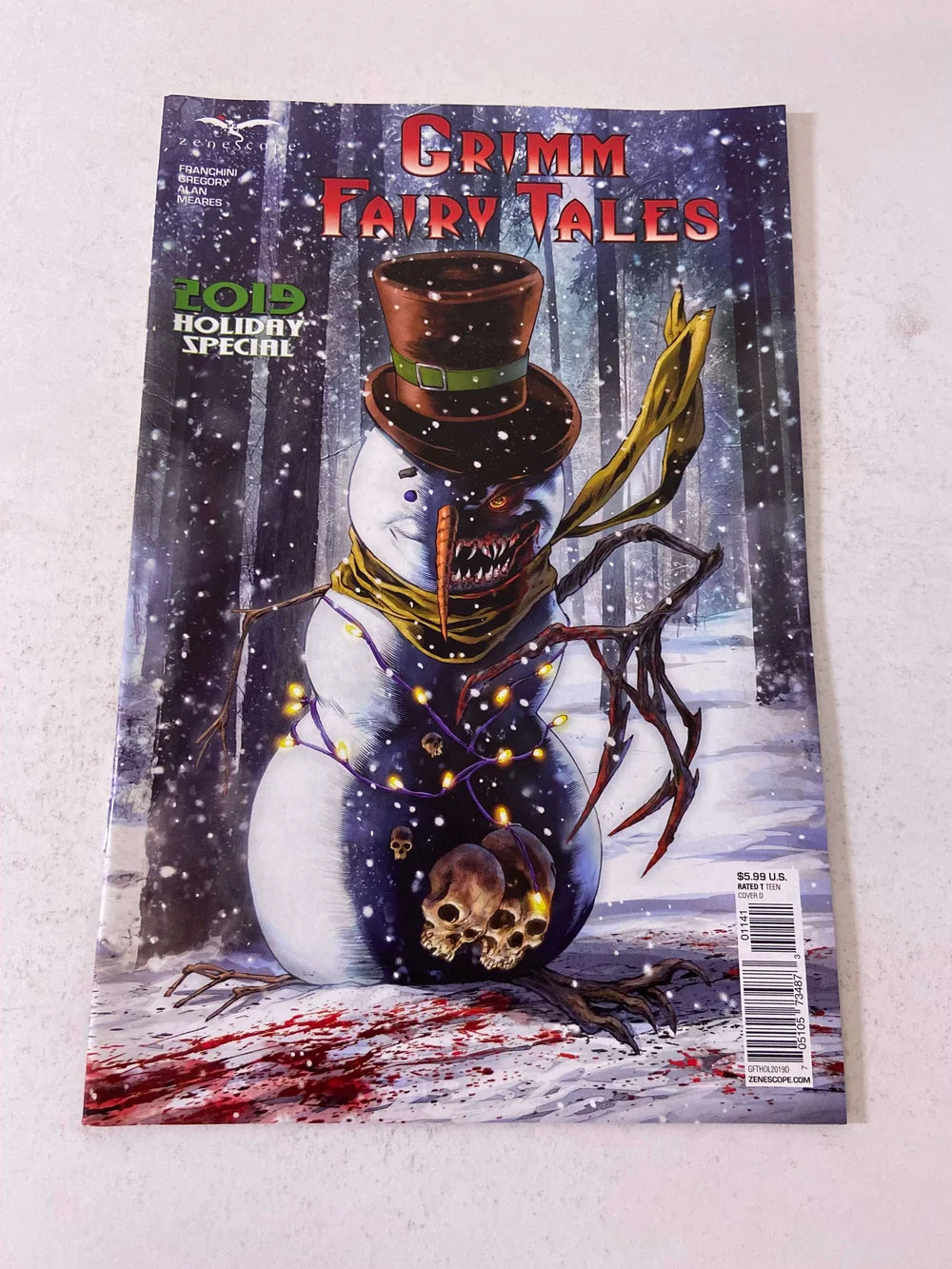GRIMM FAIRY TALES 2019 Holiday Special D Variant