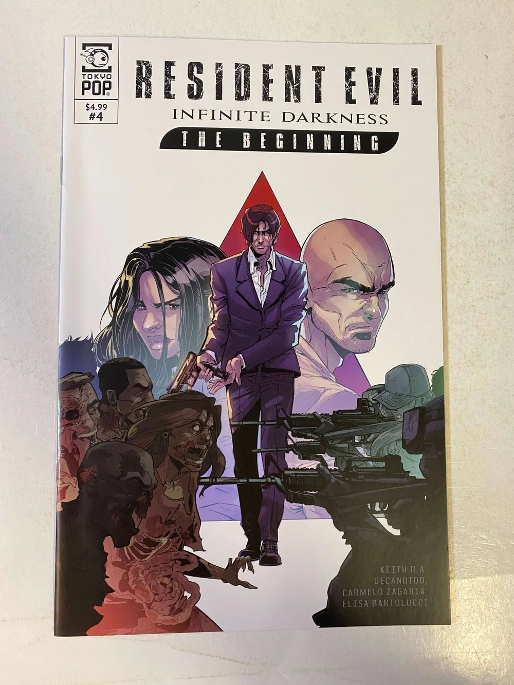 RESIDENT EVIL Infinite Darkness The Beginning #4 NM