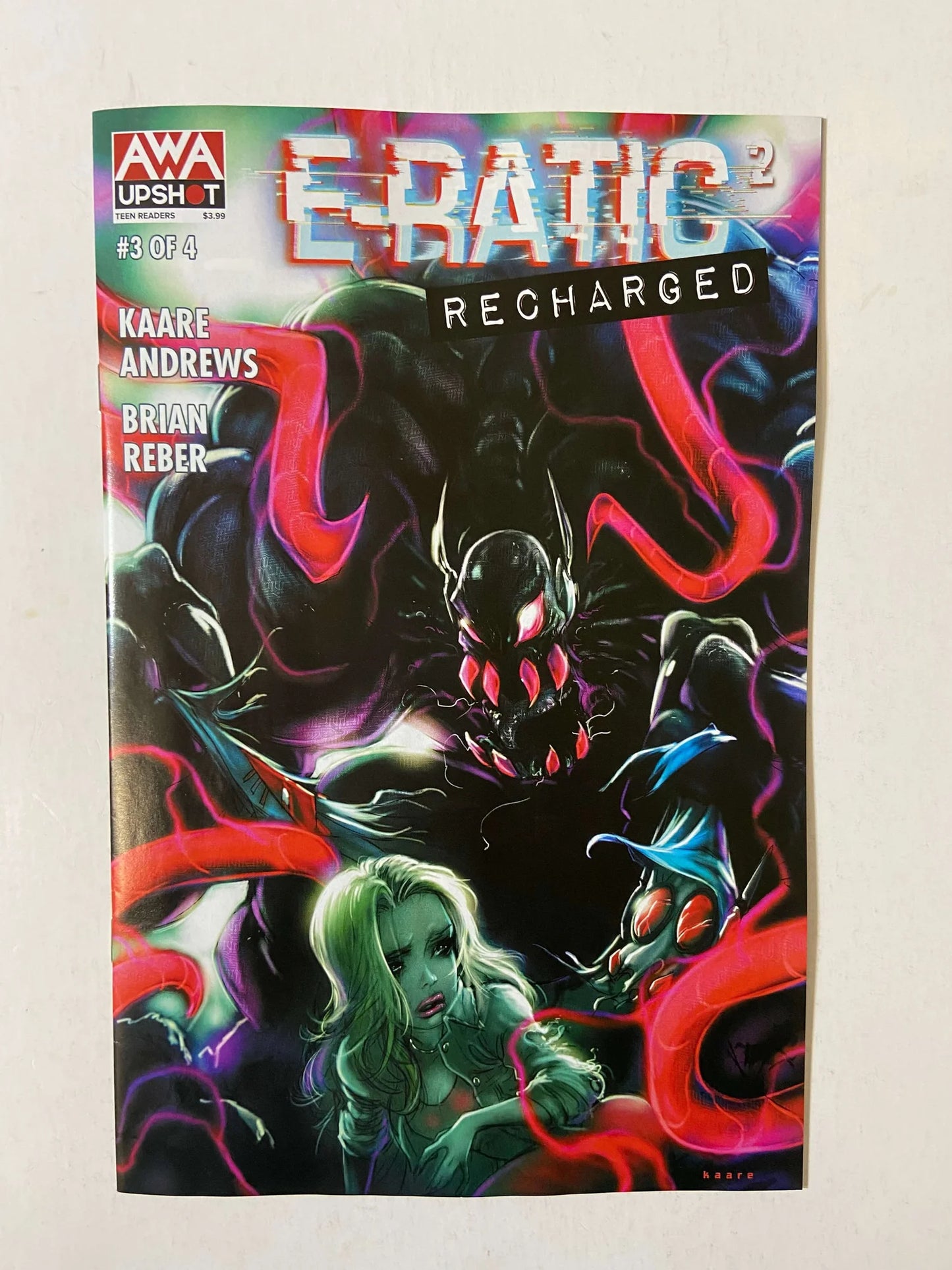 E-RATIC Recharged #3 NM Kaare Andrews Cover