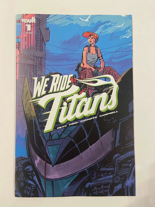 WE RIDE TITANS #1 NM Hixson B Variant