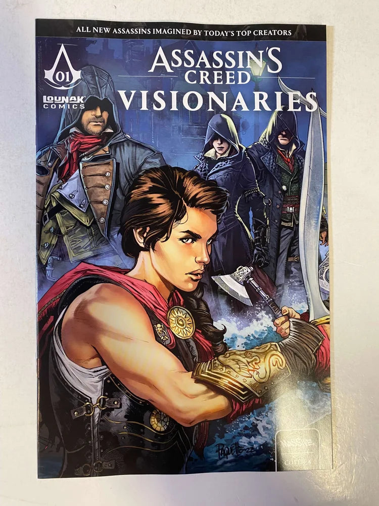 ASSASSIN'S CREED Visionaries #1 NM Yanick Paquette Connecting Cover