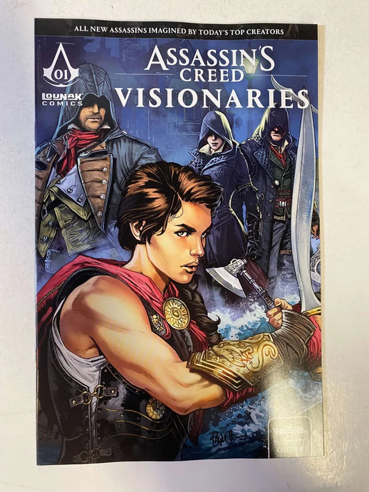 ASSASSIN'S CREED Visionaries #1 NM Yanick Paquette Connecting Cover