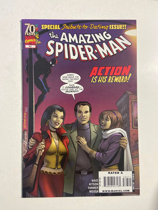AMAZING SPIDER-MAN #583 NM John Romita Sr Cover 1ST APPEARANCE