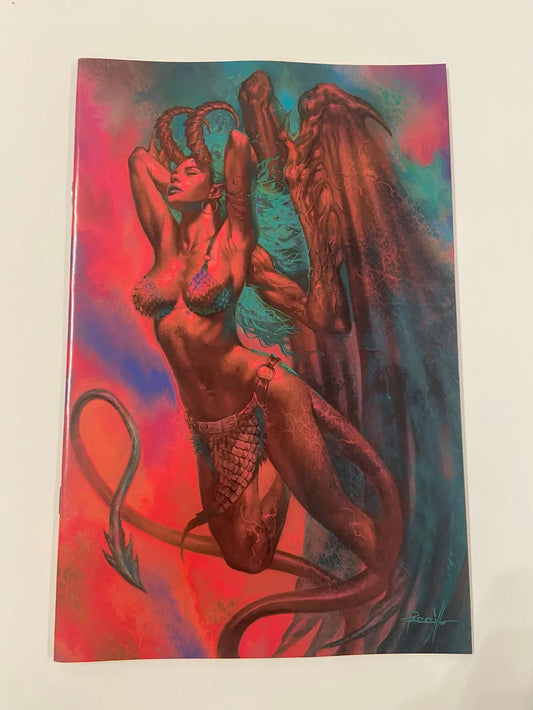 HELL SONJA #1 NM 1:21 Virgin Utraviolet Lucio Parrillo Variant