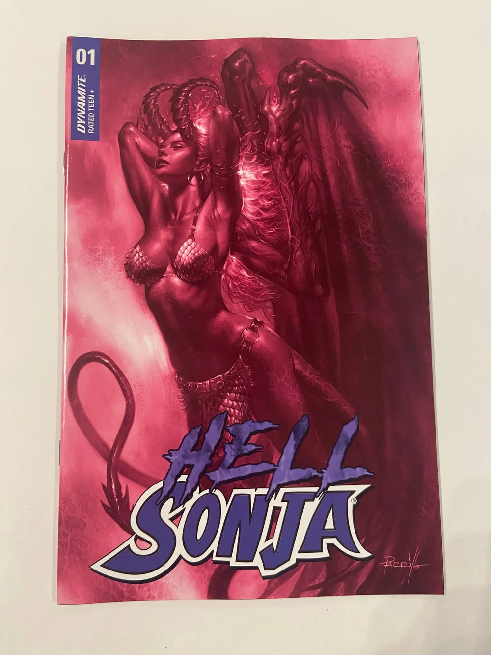 HELL SONJA #1 NM 1:10 Tinted Lucio Parrillo Variant