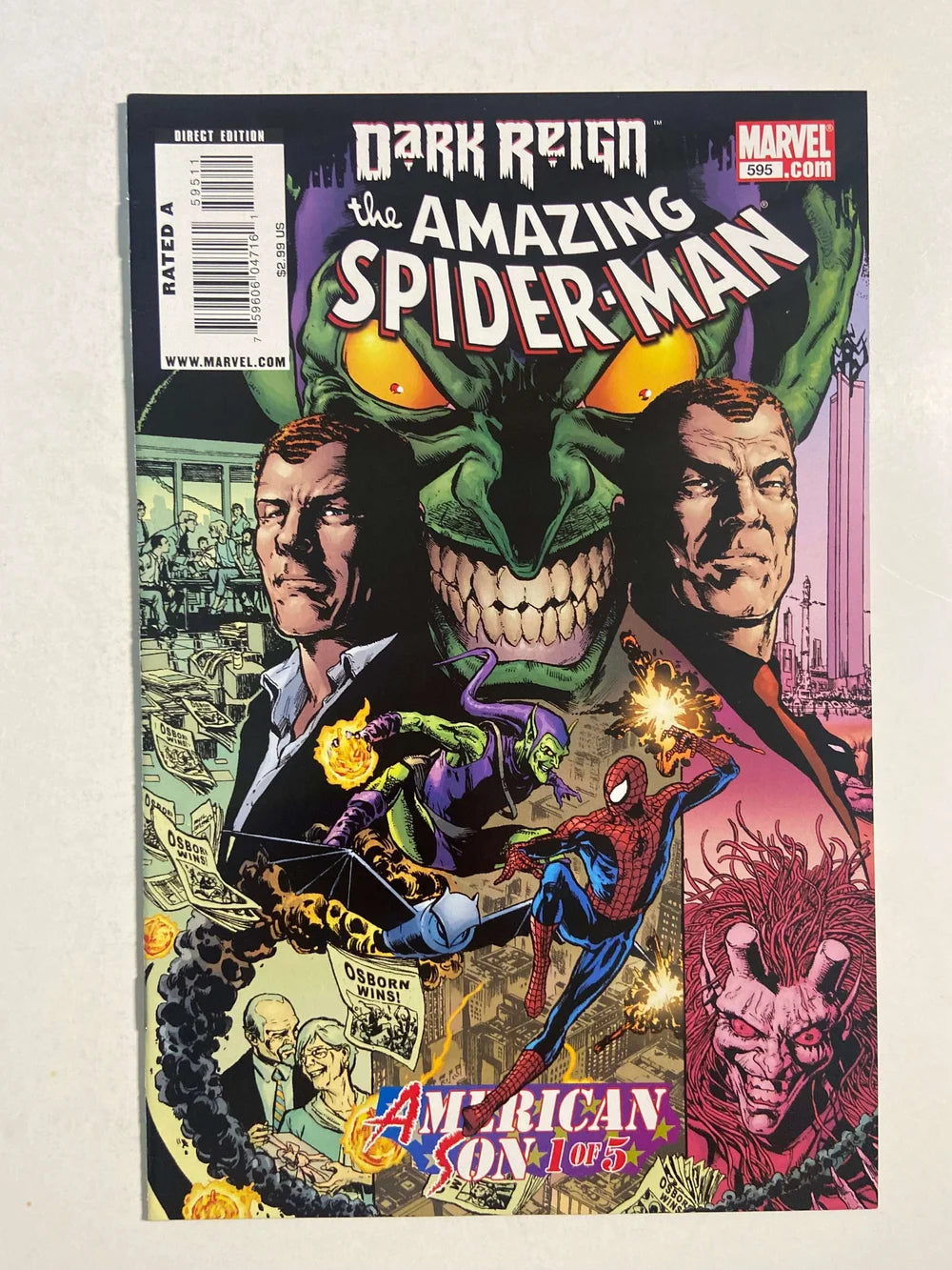 AMAZING SPIDER-MAN #595 NM Phil Jimenez Cover