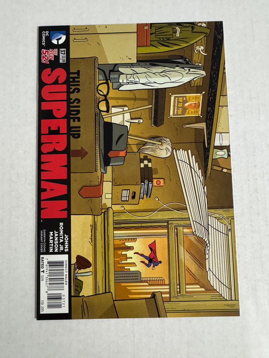 SUPERMAN #37 Vol 3 NM Darwyn Cooke Variant