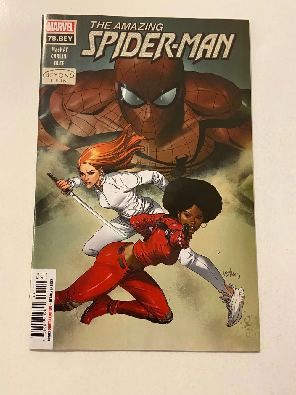 AMAZING SPIDER-MAN #78.BEY Vol 5 NM Leinil Yu Cover 1ST APPEARANCE