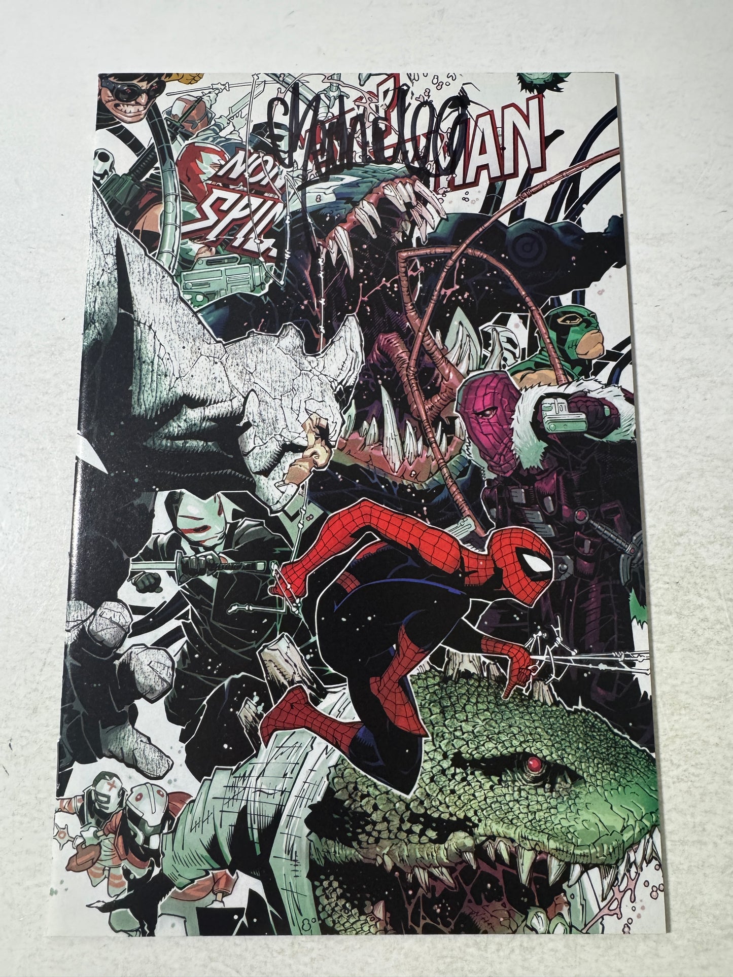 NON-STOP SPIDER-MAN #1 NM Chris Bachalo Wrap Variant SIGNED