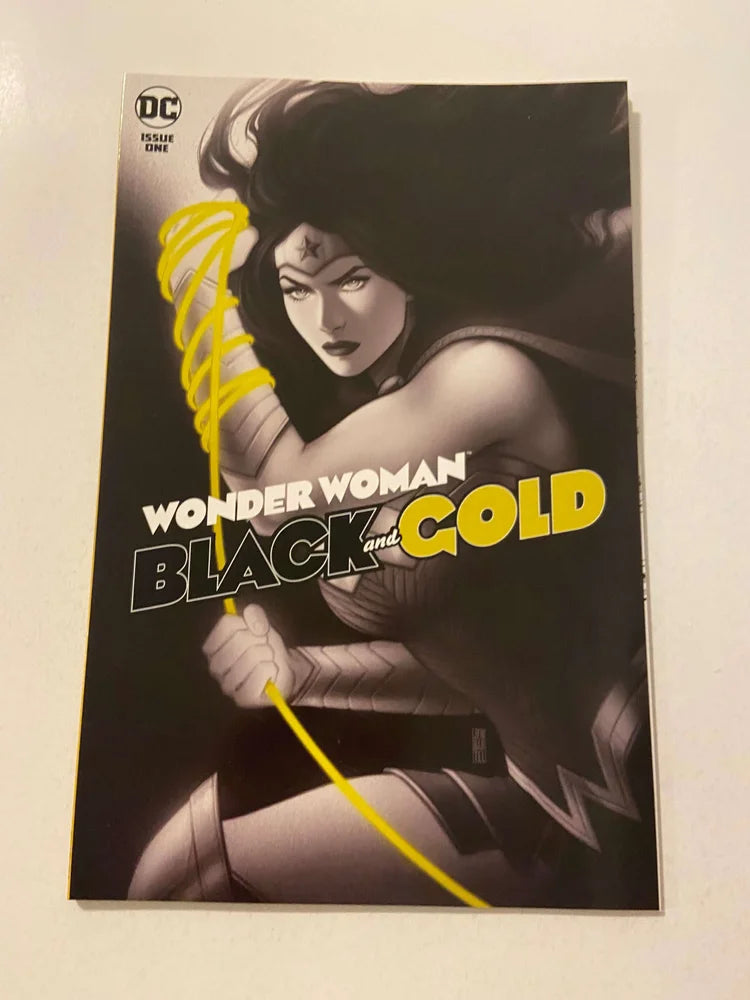 WONDER WOMAN BLACK WHITE AND GOLD #1 NM Jen Bartel Cover