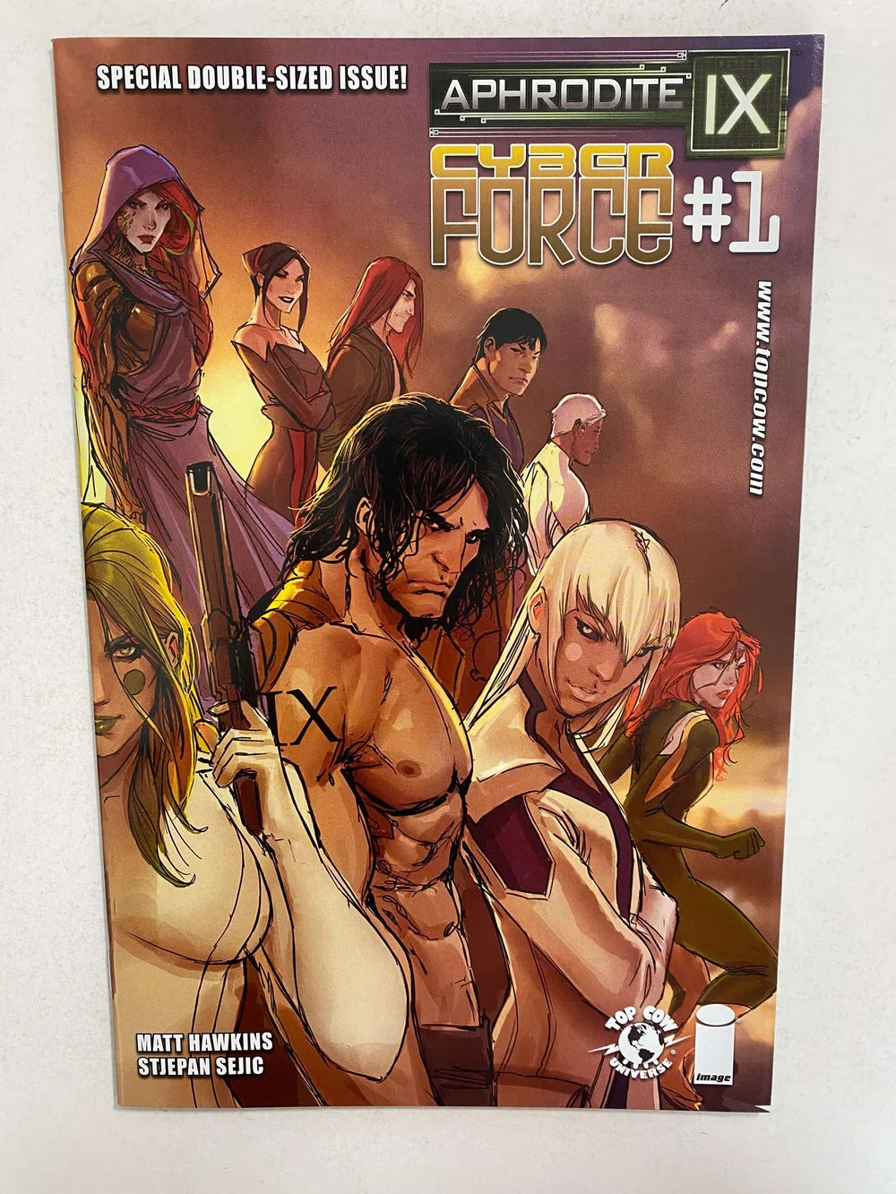 APHRODITE IX CYBER FORCE #1 NM- Stjepan Sejic B Variant