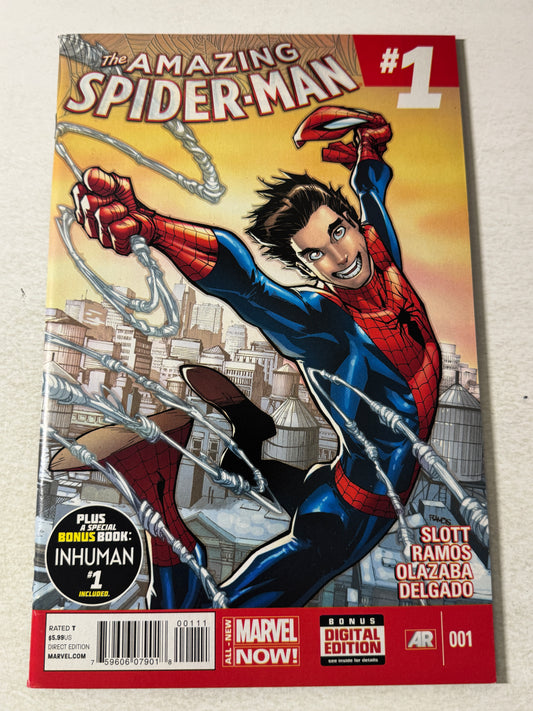 AMAZING SPIDER-MAN #1 VOl 3 VF/NM 1ST APPEARANCE
