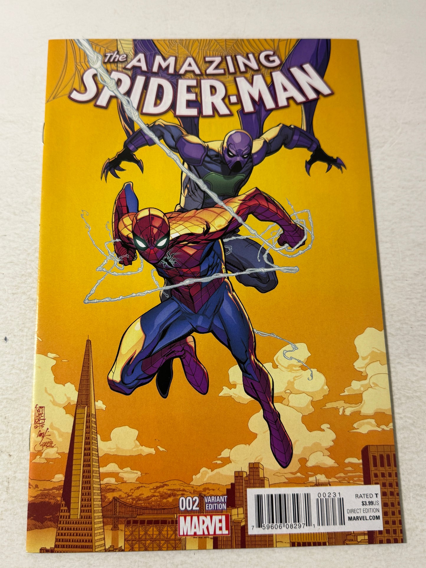 AMAZING SPIDER-MAN #2 Vol 4 NM 1:25 Camuncoli Variant